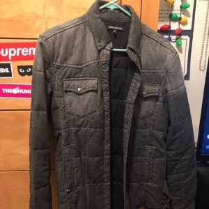 Men's Polyester Denim Jacket